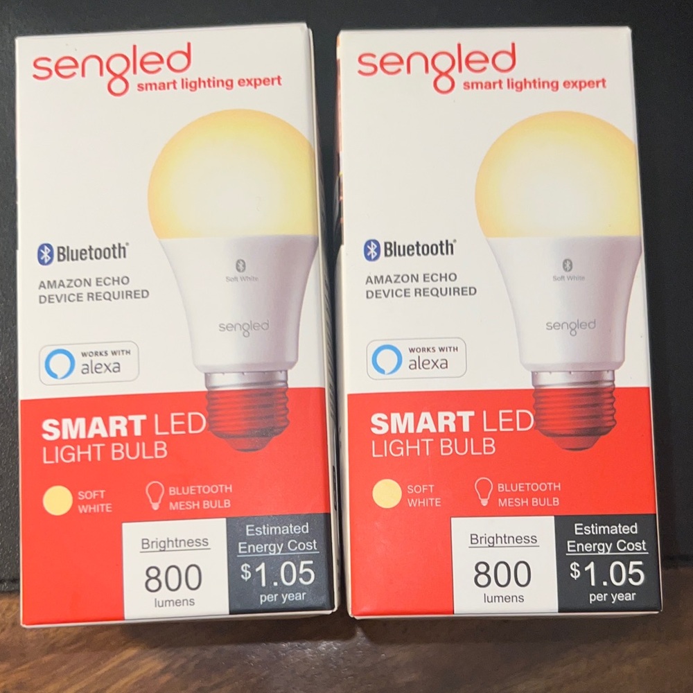 You get 2-Smart LED Light Bulb - Soft White